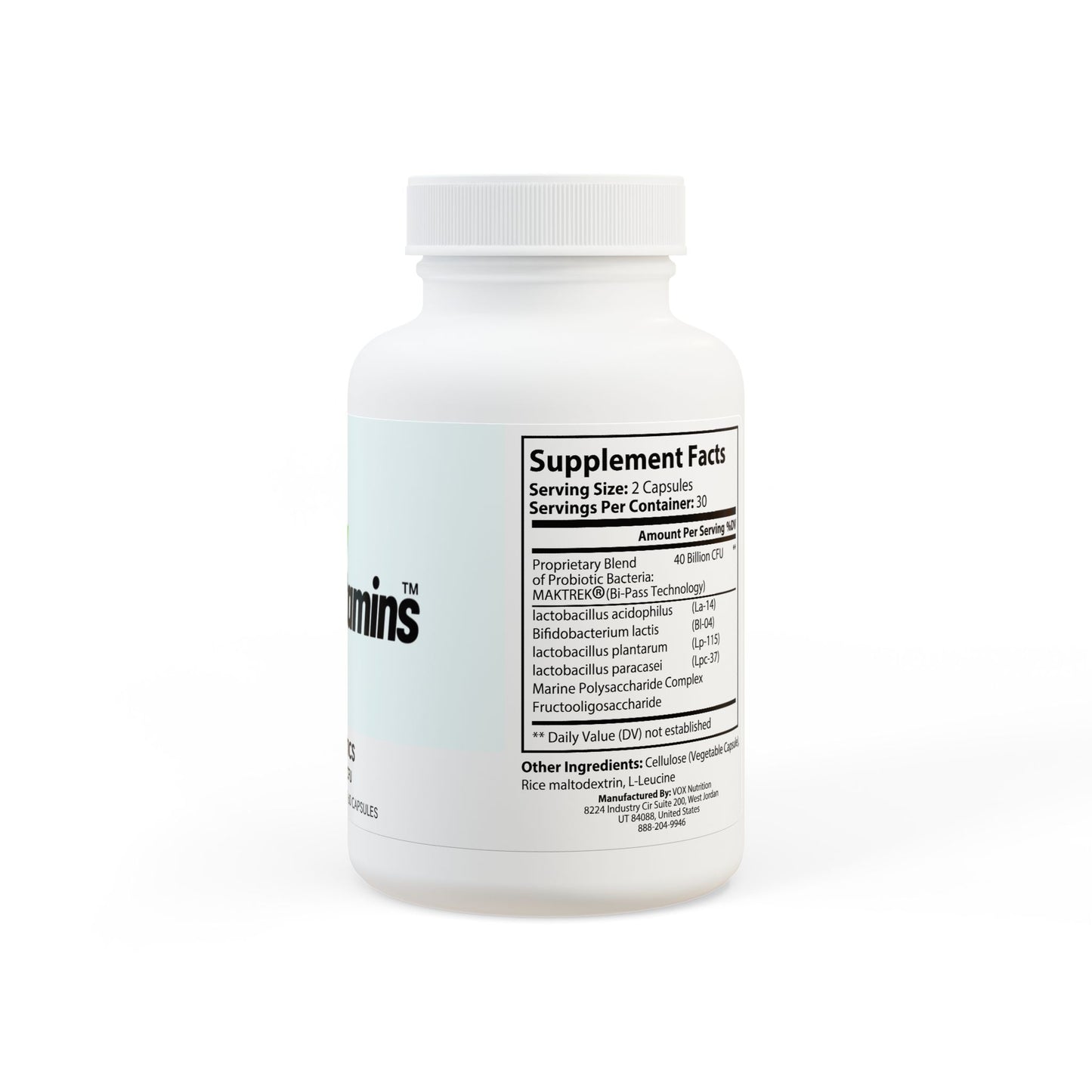 Probiotics Supplement (60 Capsules)